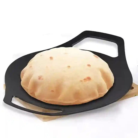 CASTrong Cast Iron Tawa,Pre - seasoned, Nonstick, 100% Pure, Toxin - free, Induction, 23.8cm, 1.4kg - Vamzn#