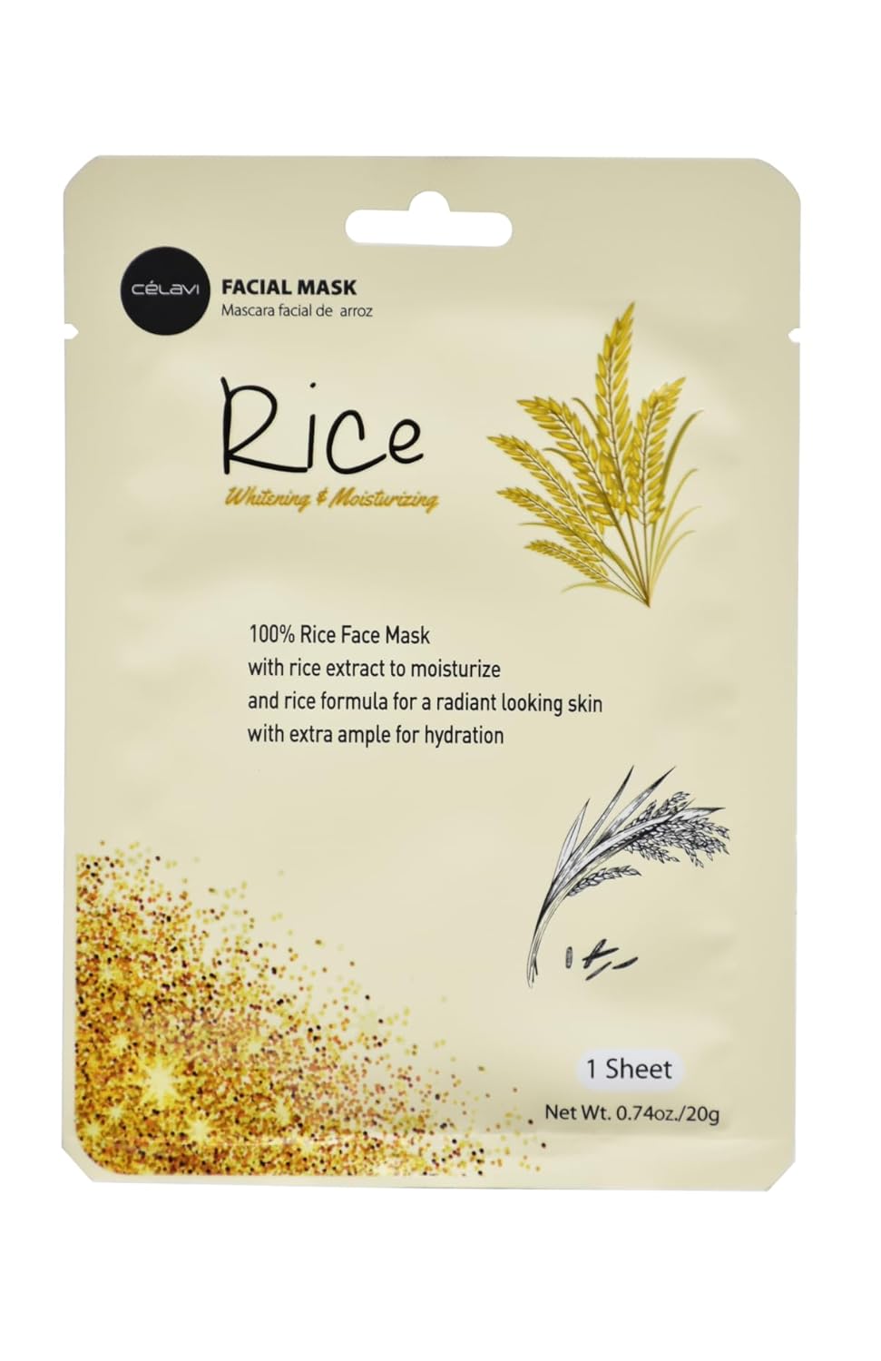 Celavi Essence Facial Sheet Face Mask Variety Set Classic Authentic Korean Moisturizing Skincare (12 - Packs) - Vamzn#