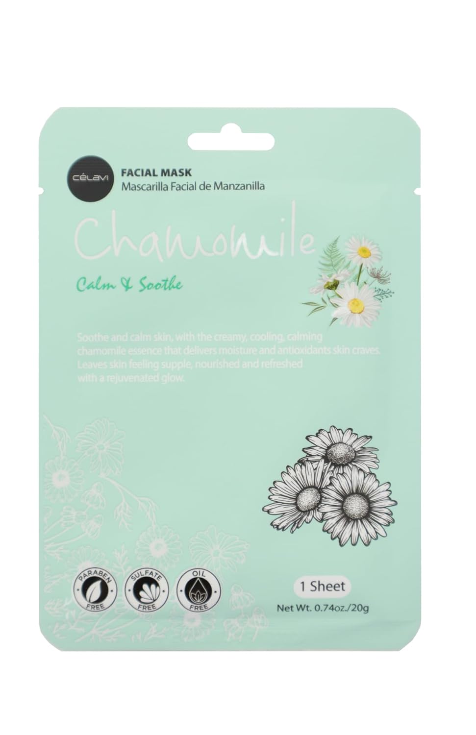 Celavi Essence Facial Sheet Face Mask Variety Set Classic Authentic Korean Moisturizing Skincare (12 - Packs) - Vamzn#