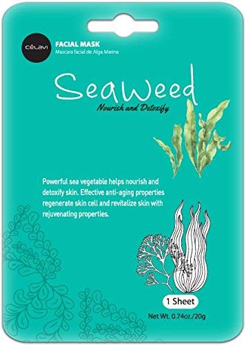 Celavi Essence Facial Sheet Face Mask Variety Set Classic Authentic Korean Moisturizing Skincare (12 - Packs) - Vamzn#
