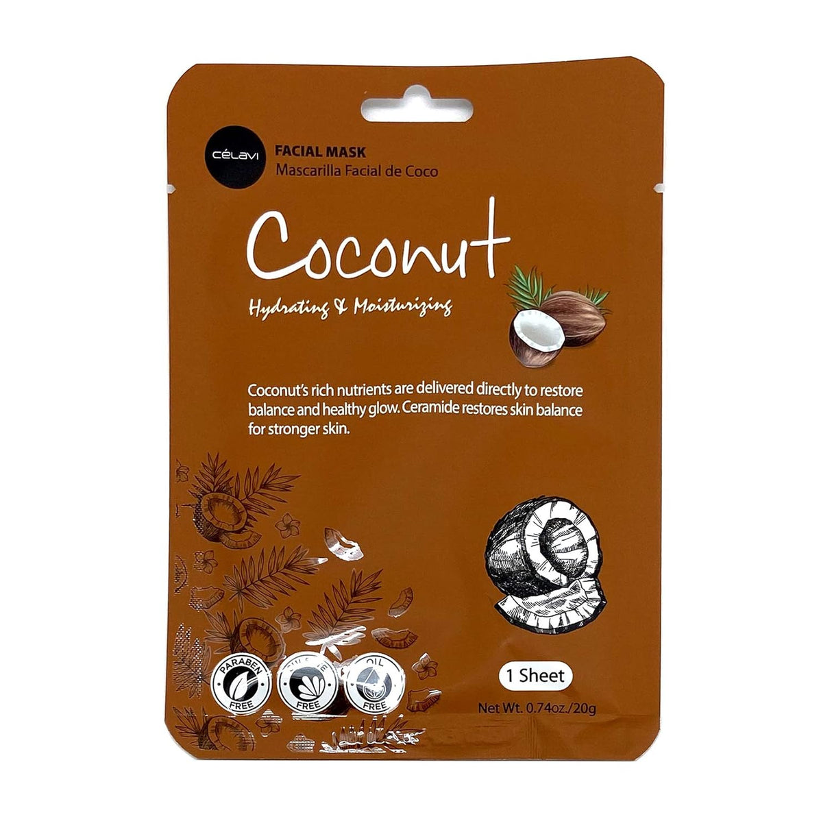 Celavi Essence Facial Sheet Face Mask Variety Set Classic Authentic Korean Moisturizing Skincare (12 - Packs) - Vamzn#