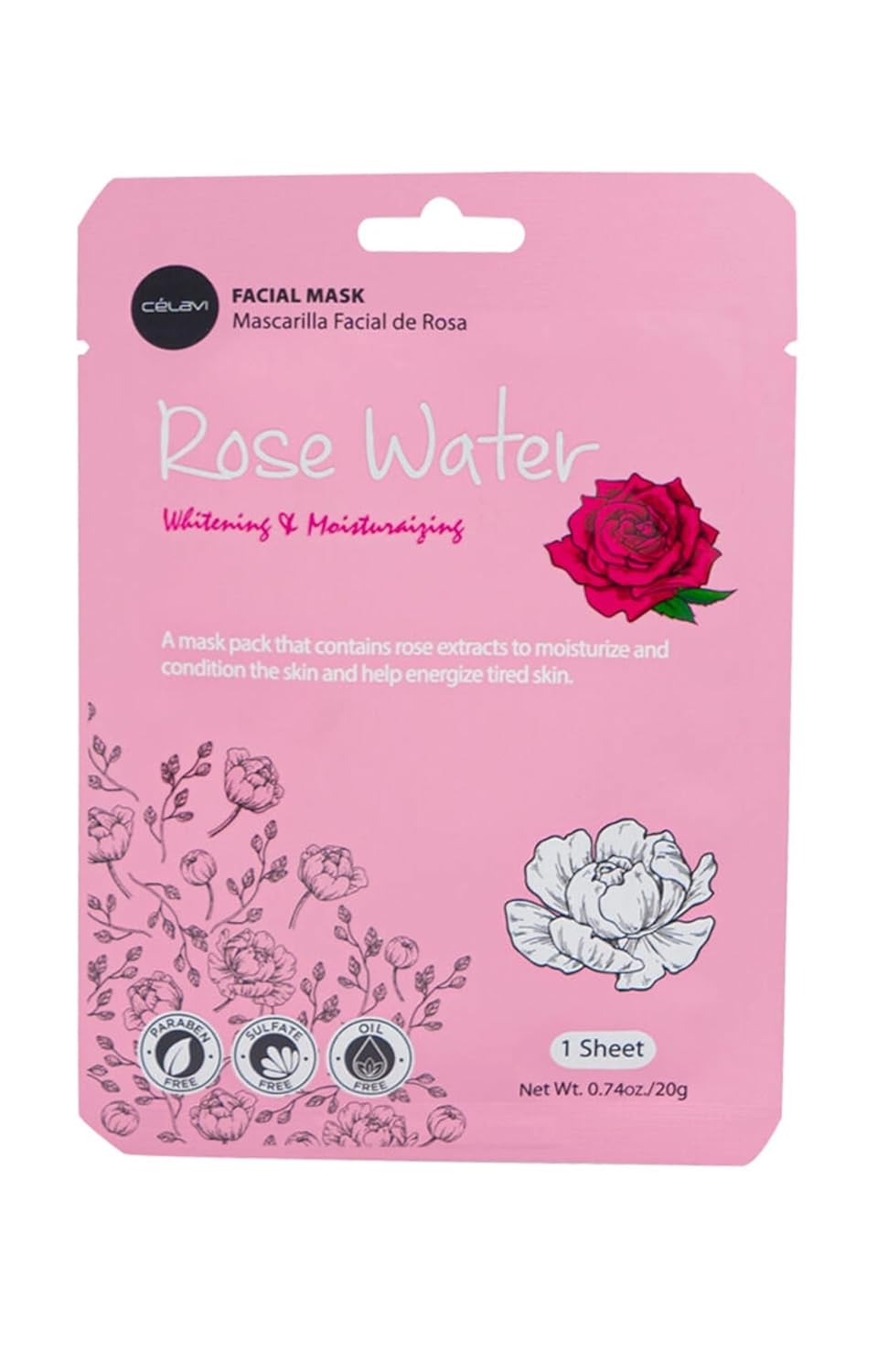 Celavi Essence Facial Sheet Face Mask Variety Set Classic Authentic Korean Moisturizing Skincare (12 - Packs) - Vamzn#