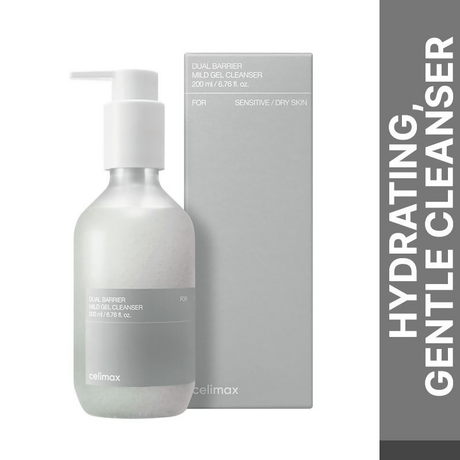 Celimax Dual Barrier Gel Cleanser - Korean Skin Care - Vamzn#