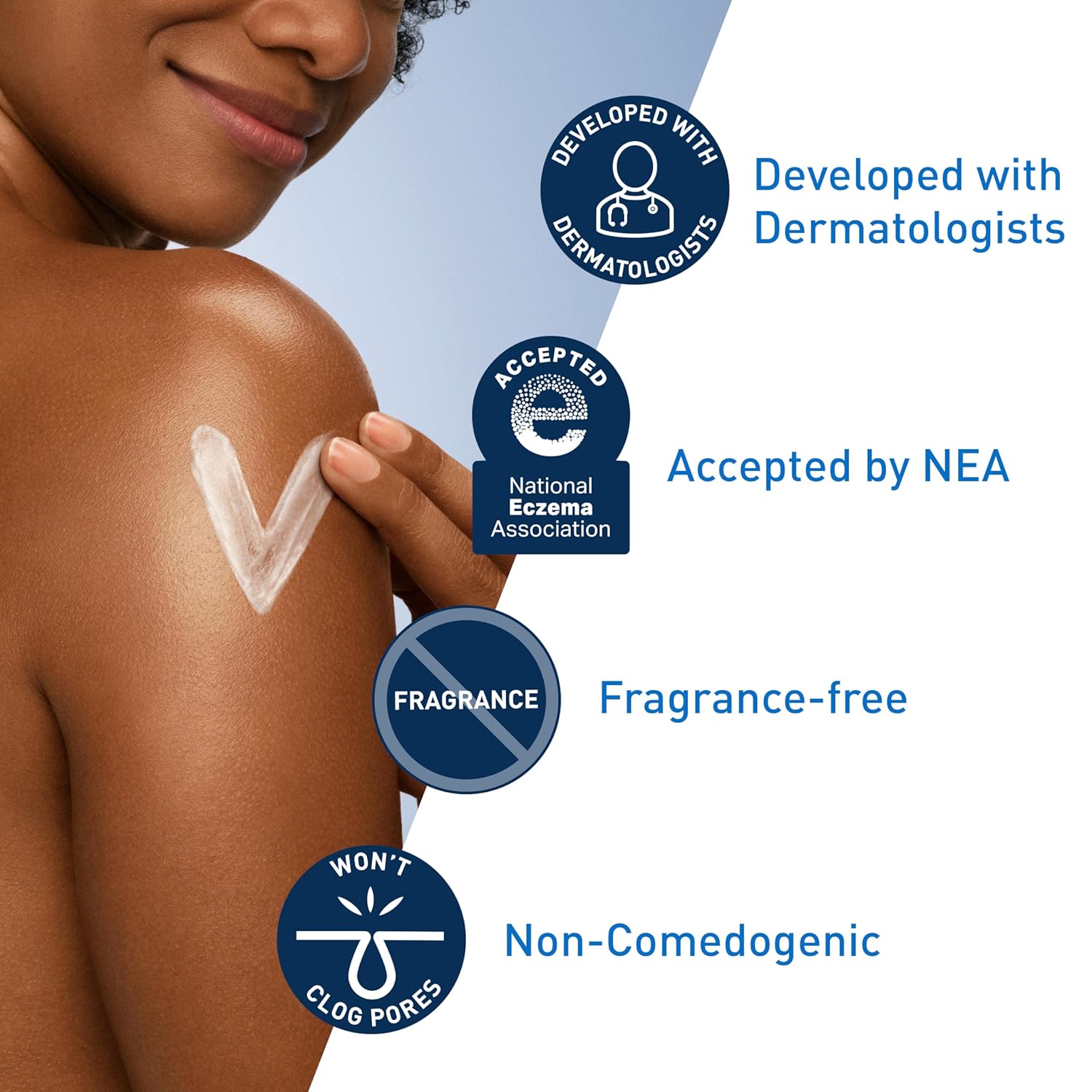 CeraVe Daily Moisturizing Lotion for Dry Skin | Body Lotion & Face Moisturizer with Hyaluronic Acid and Ceramides | Daily Moisturizer | Fragrance Free | Oil - Free | 19 Ounce - Vamzn#