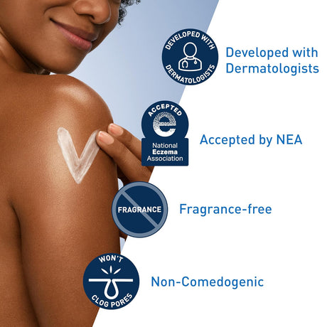 CeraVe Daily Moisturizing Lotion for Dry Skin | Body Lotion & Face Moisturizer with Hyaluronic Acid and Ceramides | Daily Moisturizer | Fragrance Free | Oil - Free | 19 Ounce - Vamzn#