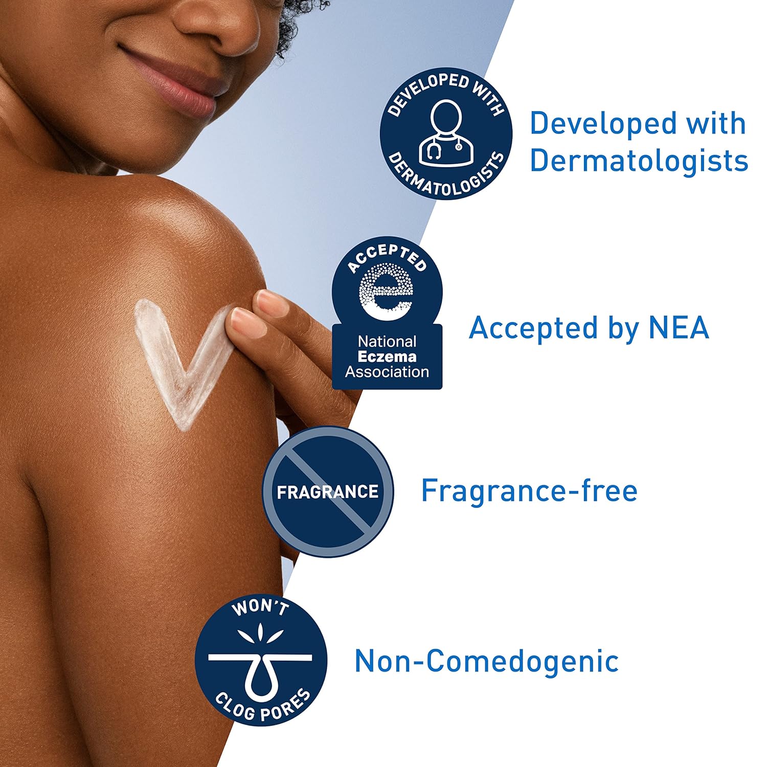 CeraVe Daily Moisturizing Lotion for Dry Skin | Body Lotion & Face Moisturizer with Hyaluronic Acid and Ceramides | Daily Moisturizer | Fragrance Free | Oil - Free | 19 Ounce - Vamzn#