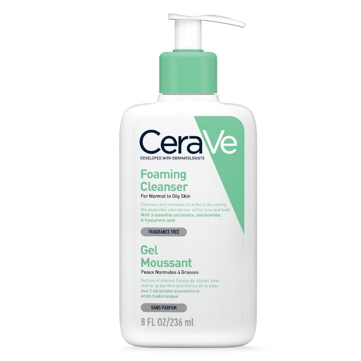 Cerave Foaming Daily Gel Cleanser for Normal to Oily Skin - Vamzn#