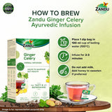 Zandu Ginger Celery Herbal Infusion Tea