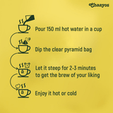 Chaayos Chamomile Green Tea Bags - Vamzn#