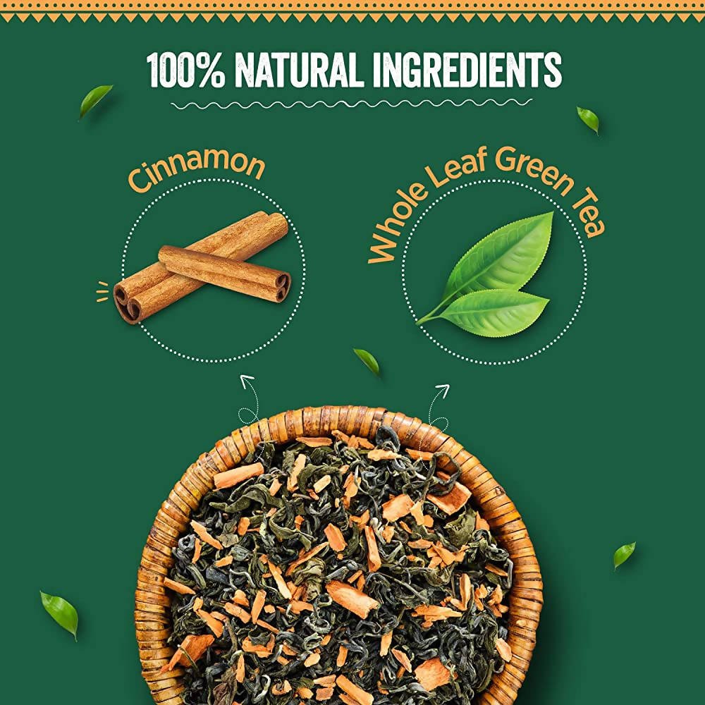 Chaayos Cinnamon Green Tea - Vamzn#