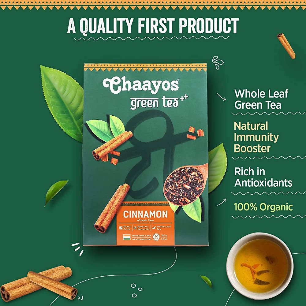 Chaayos Cinnamon Green Tea - Vamzn#