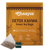 Chaayos Detox Kahwa Green Tea Bags - Vamzn#
