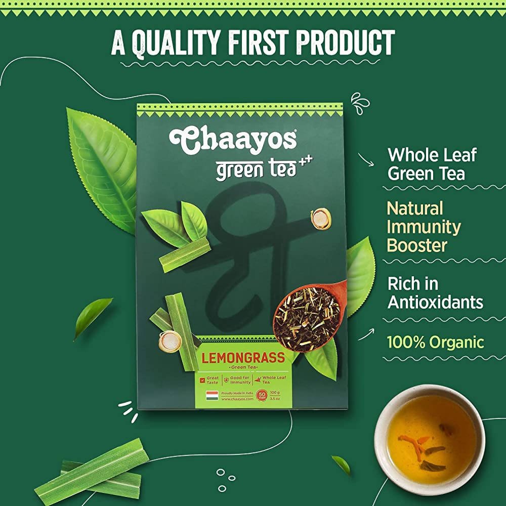 Chaayos Lemongrass Green Tea - Vamzn#