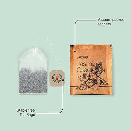 Chai Point Jasmine Green Tea Bags - Vamzn#