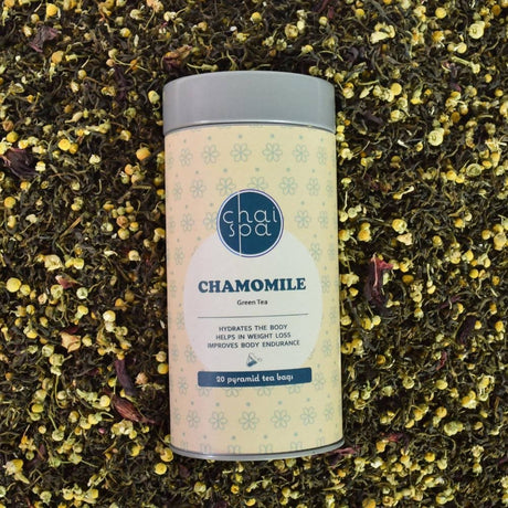 Chai Spa Chamomile Green Tea - Vamzn#