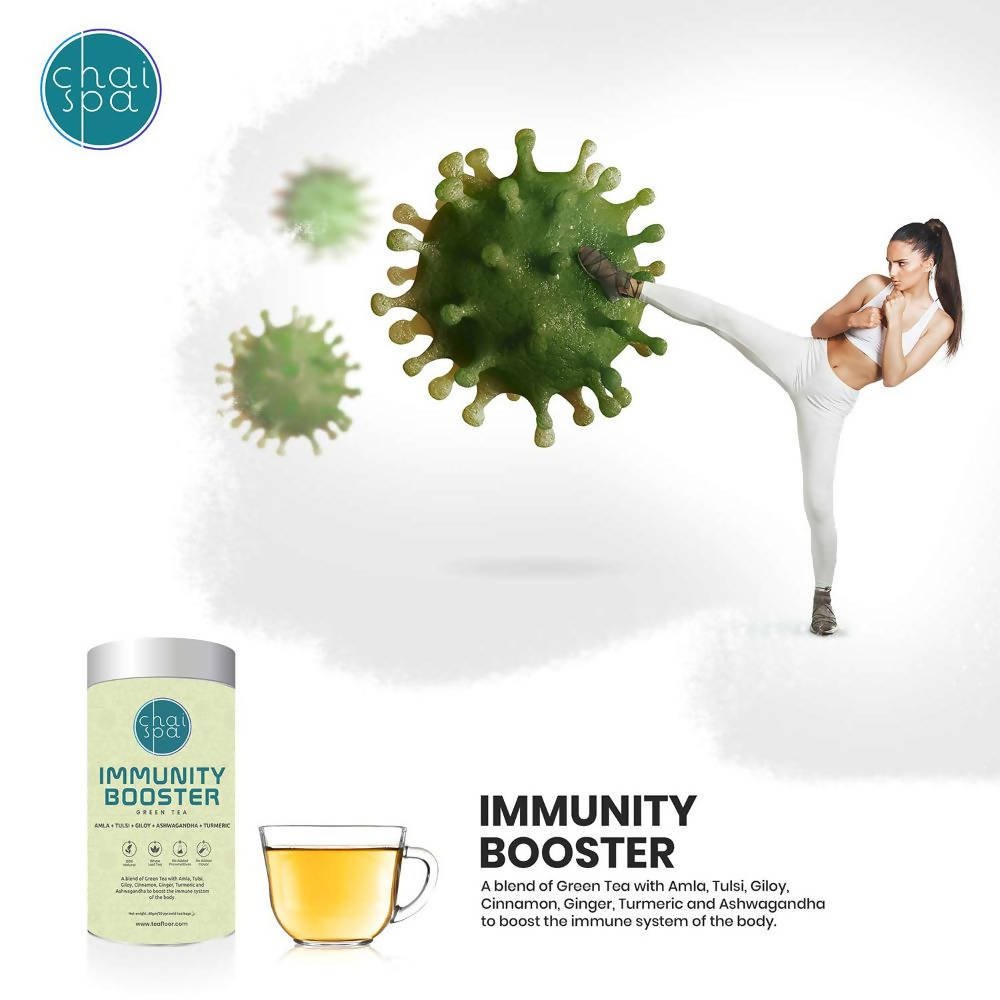 Chai Spa Immunity Booster Green Tea - Vamzn#