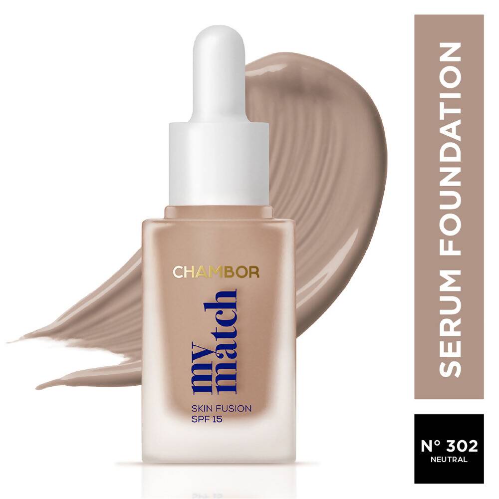 Chambor My Match SPF 15 Skin Fusion Serum Foundation - 302 Neutral - Vamzn#
