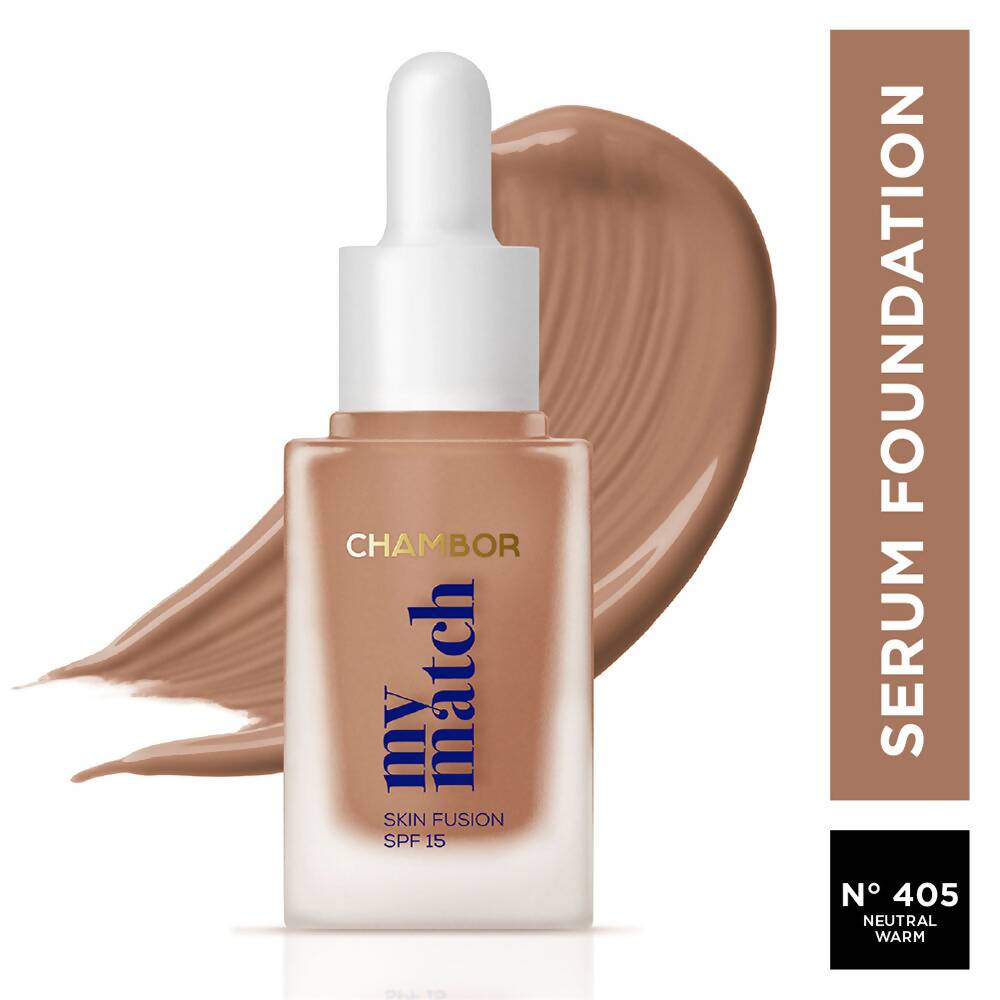 Chambor My Match SPF 15 Skin Fusion Serum Foundation - 405 Neutral Warm - Vamzn#