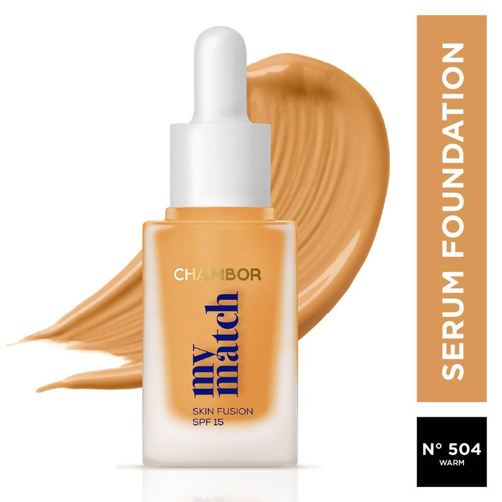 Chambor My Match SPF 15 Skin Fusion Serum Foundation - 504 Warm - Vamzn#