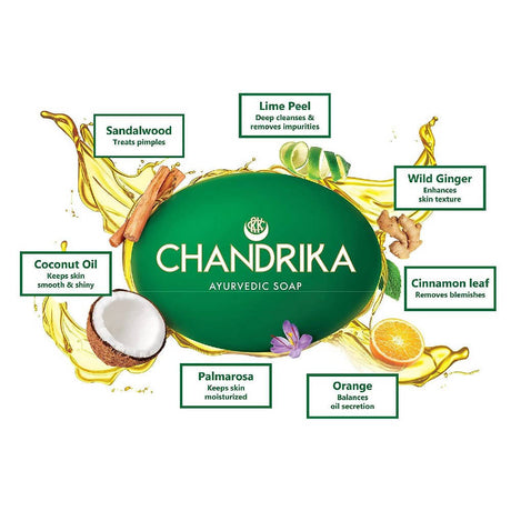 Chandrika Ayurvedic Handmade Soaps - Vamzn#