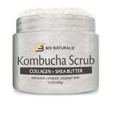 Charcoal Scrub Face Foot & Body Exfoliator Infused with Collagen and Stem Cell Natural Exfoliating Salt Body Scrub for Toning Skin Cellulite Skin Care Body by M3 Naturals - Vamzn#