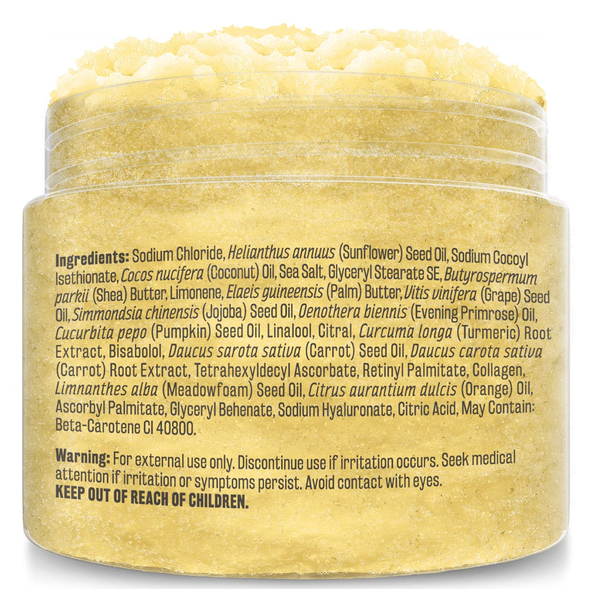 Charcoal Scrub Face Foot & Body Exfoliator Infused with Collagen and Stem Cell Natural Exfoliating Salt Body Scrub for Toning Skin Cellulite Skin Care Body by M3 Naturals - Vamzn#