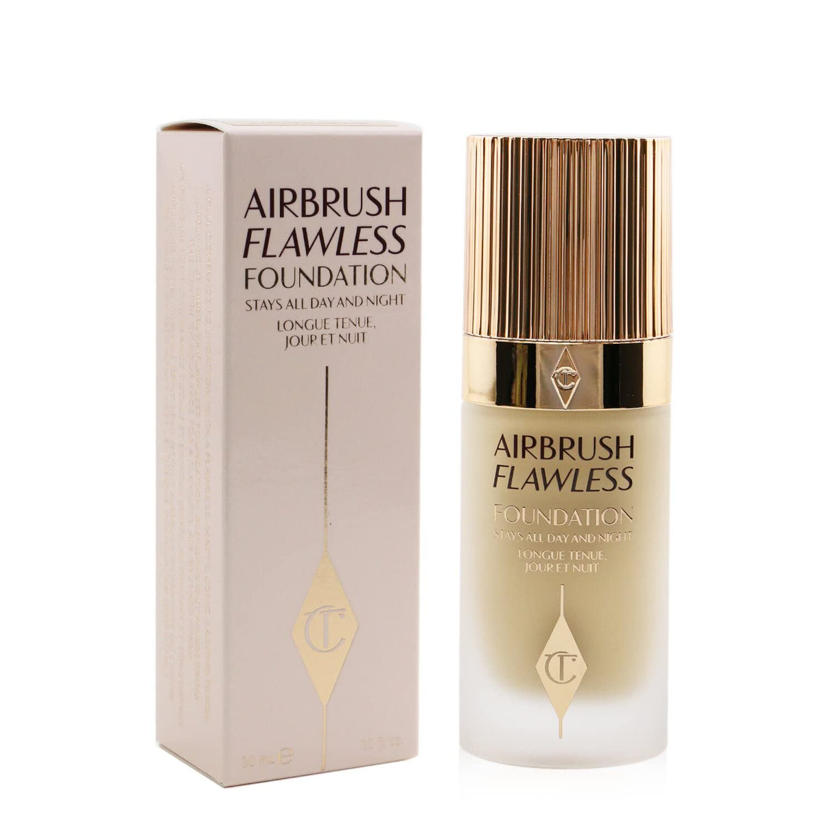 CHARLOTTE TILBURY Airbrush Flawless Cream Foundation - 5 Neutral Matte Finish - Vamzn#