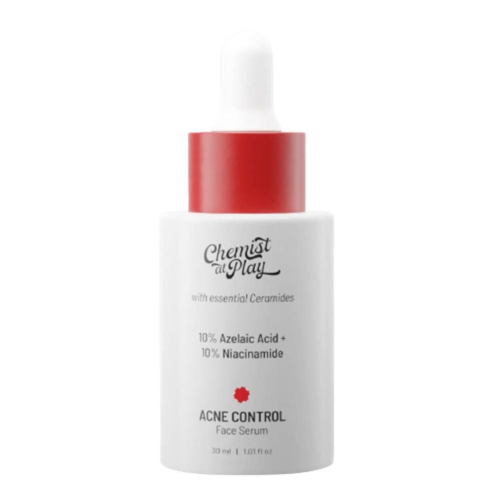 Chemist At Play Acne Control Face Serum for Reduces Acne Scars, Controls Breakouts & Oil Production - Vamzn#
