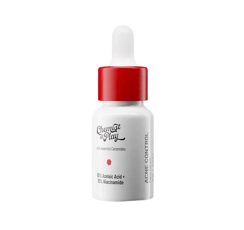 Chemist At Play Acne Control Face Serum for Reduces Acne Scars, Controls Breakouts & Oil Production - Vamzn#