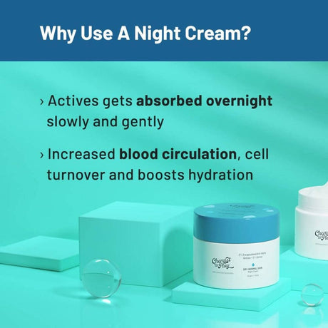 Chemist At Play Dry - Normal Skin Night Cream with Extra Moisture, Reduce Redness, and Reduce Inflammation - Vamzn#