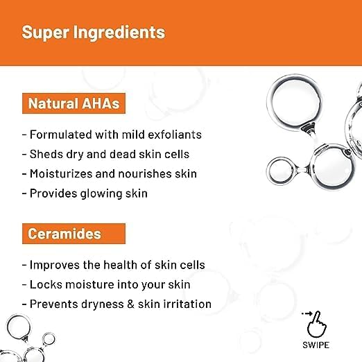 Chemist at Play Exfoliating Body Scrub For Removing Tan & Dead Skin Cells | Rough & Bumpy Skin, Tanned & Pigmented Skin | For Smooth, Soft & Bright Skin | Natural AHAs | Coffee | For Men & Women | 75g - Vamzn#