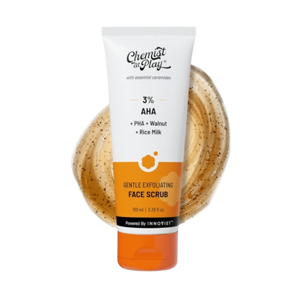 Chemist At Play Gentle Exfoliating Face Scrub With Mandelic Acid & Walnuts - Vamzn#