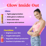 Chicnutrix Everyday Glow Combo - Glow & Outshine, Glutathione & Korean Brightening Serum - Vamzn#