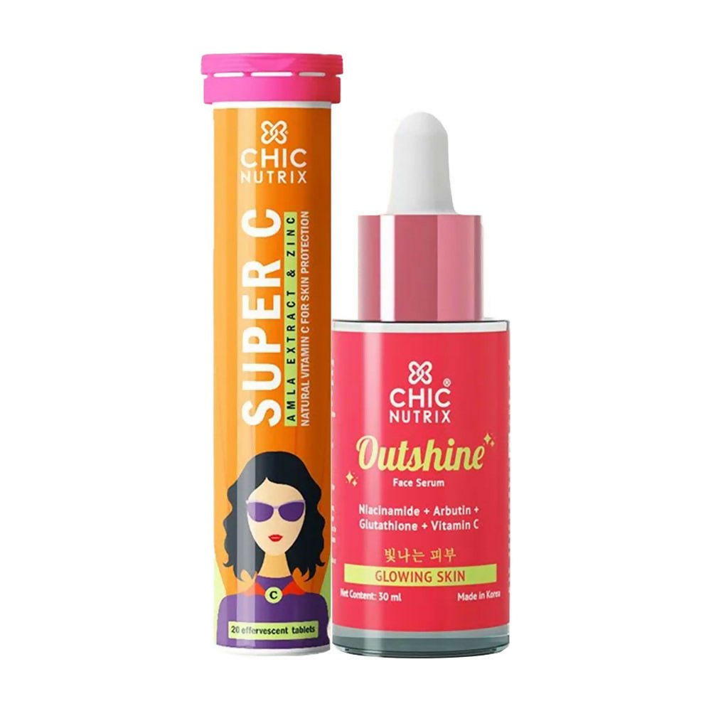 Chicnutrix Korean Acne Fighter + Radiant Skin Combo - Vamzn#