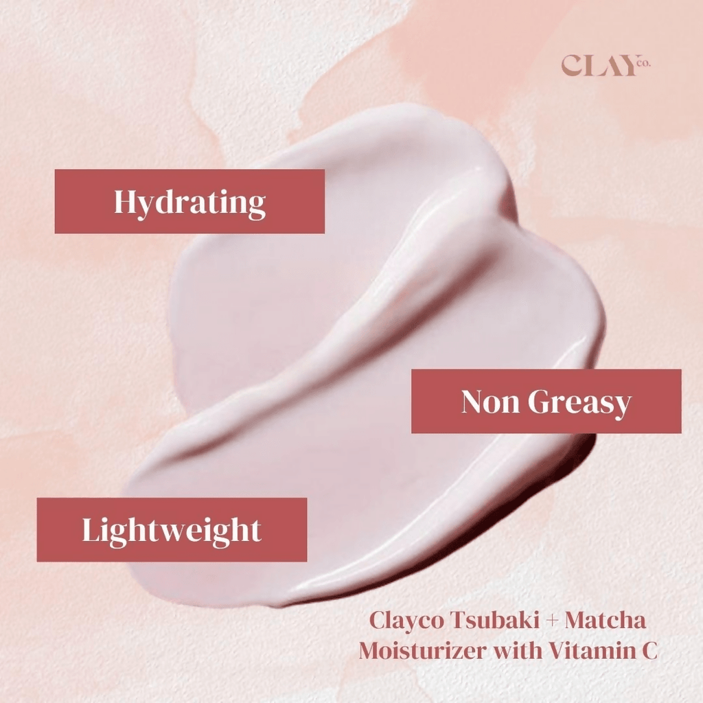 Clayco Tsubaki + Matcha Face Moisturizer With Vitamin C For Oily & Sensitive Skin Face Cream - Vamzn#