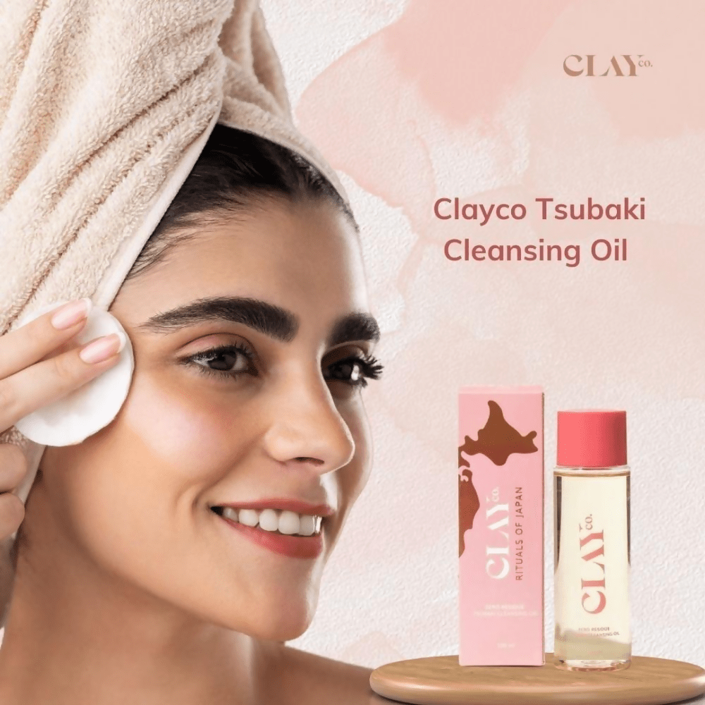 Clayco Zero - Residue Tsubaki Cleansing Oil Makeup Remover & Face Cleanser - Vamzn#