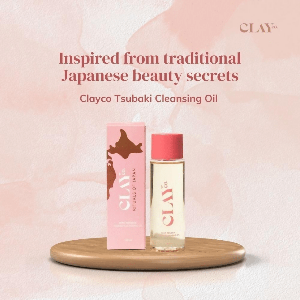 Clayco Zero - Residue Tsubaki Cleansing Oil Makeup Remover & Face Cleanser - Vamzn#