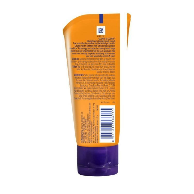 Clean & Clear Blackhead Clearing Daily Scrub - Vamzn#