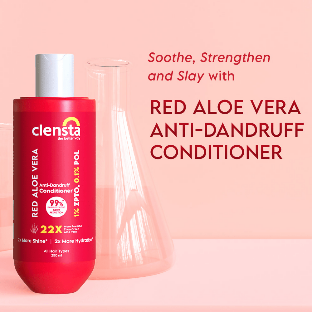 Clensta Red Aloe Vera Anti - Dandruff Conditioner - Vamzn#