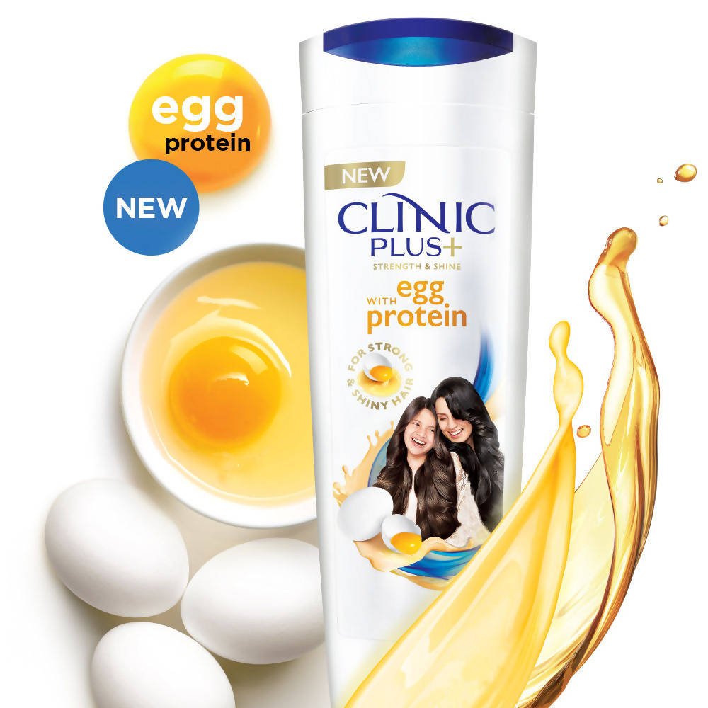 Clinic Plus Strength & Shine with Egg Protein Shampoo - Vamzn#