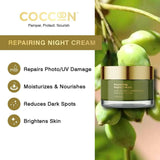 Coccoon Repairing Night Cream With Vitamin C Kakadu Plum and Shea Butter - Vamzn#