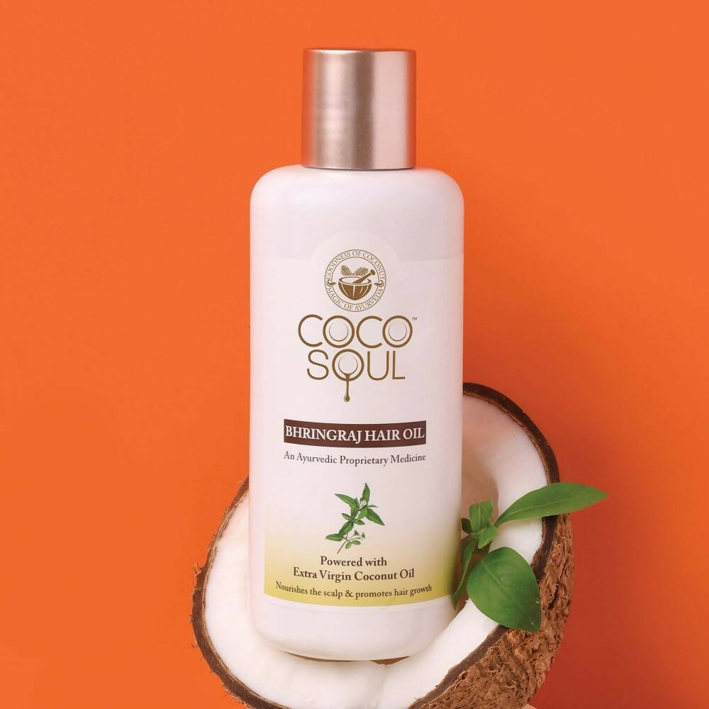 Coco Soul Bhringraj Hair Oil - Vamzn#