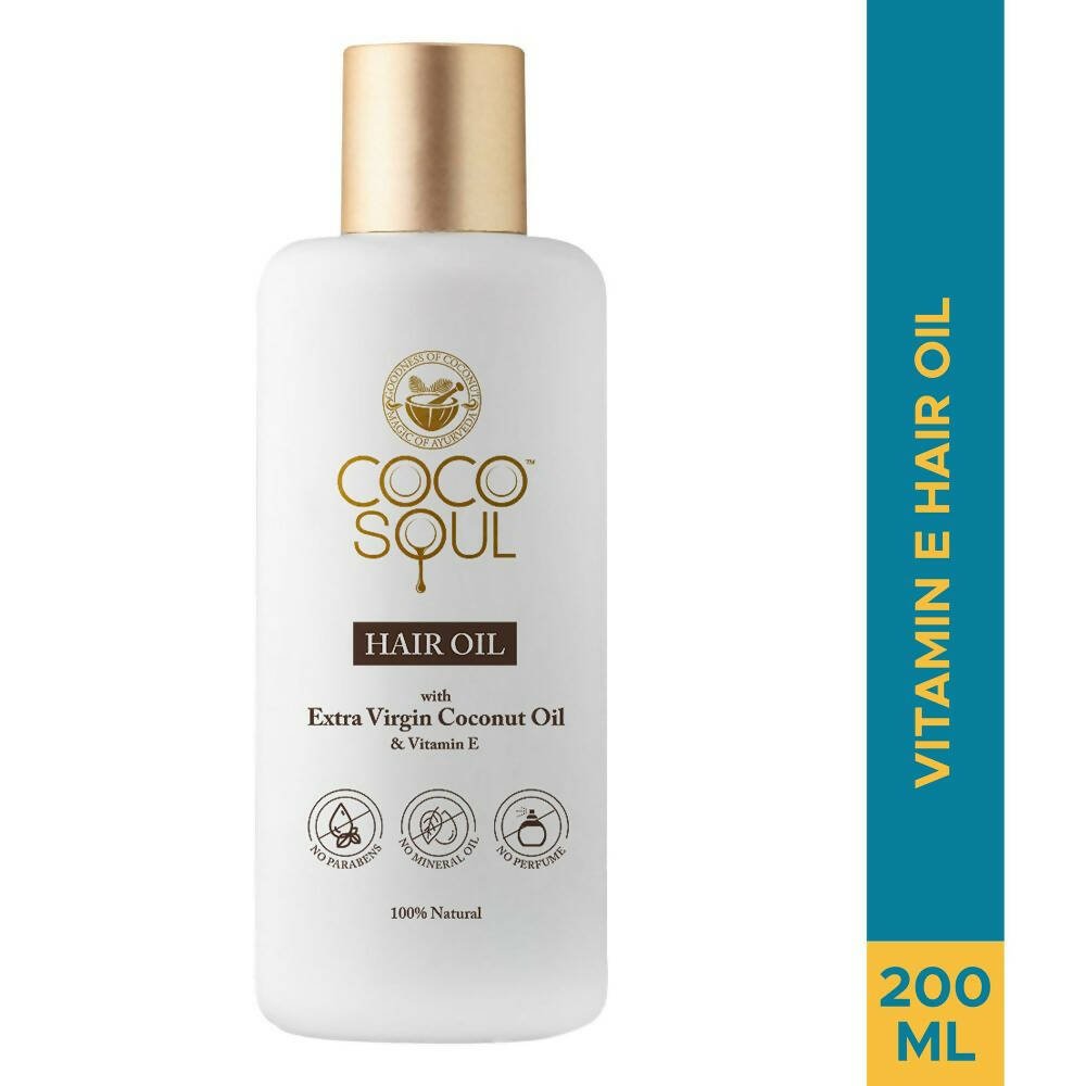 Coco Soul Extra Virgin Coconut Hair Oil - Vamzn#