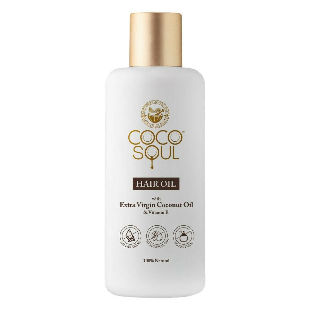 Coco Soul Extra Virgin Coconut Hair Oil - Vamzn#