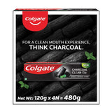 Colgate Charcoal Clean Black Gel Toothpaste, Combo Pack of 240g (120g x2) Deep Clean Tooth paste With Bamboo Charcoal & Wintergreen Mint For Plaque Removal & Tingling Fresh Mouth Experience - Vamzn#