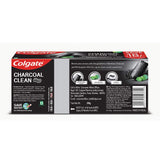 Colgate Charcoal Clean Black Gel Toothpaste, Combo Pack of 240g (120g x2) Deep Clean Tooth paste With Bamboo Charcoal & Wintergreen Mint For Plaque Removal & Tingling Fresh Mouth Experience - Vamzn#