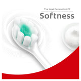 Colgate Gentle Toothbrush Ultrafoam, Ultra Soft Manual Toothbrush For Adults - 2 Pcs, Multi Colour - Vamzn#