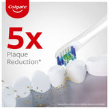 Colgate Proclinical 250R Deep Clean Rechargeable Sonic Toothbrush for adults, Electric Toothbrush with Soft Bristles, Healthier Gums in 4 Weeks (With Replaceable Brush Head, Charger included,White) - Vamzn#