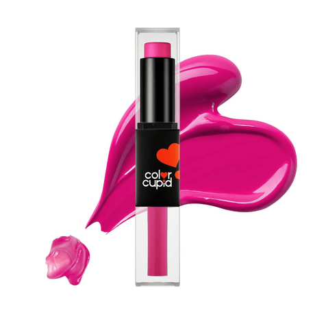 Color Cupid 2 in 1 Tinted Lip Balm + Liquid Lipstick - Flirt & Fuchsia - Vamzn#