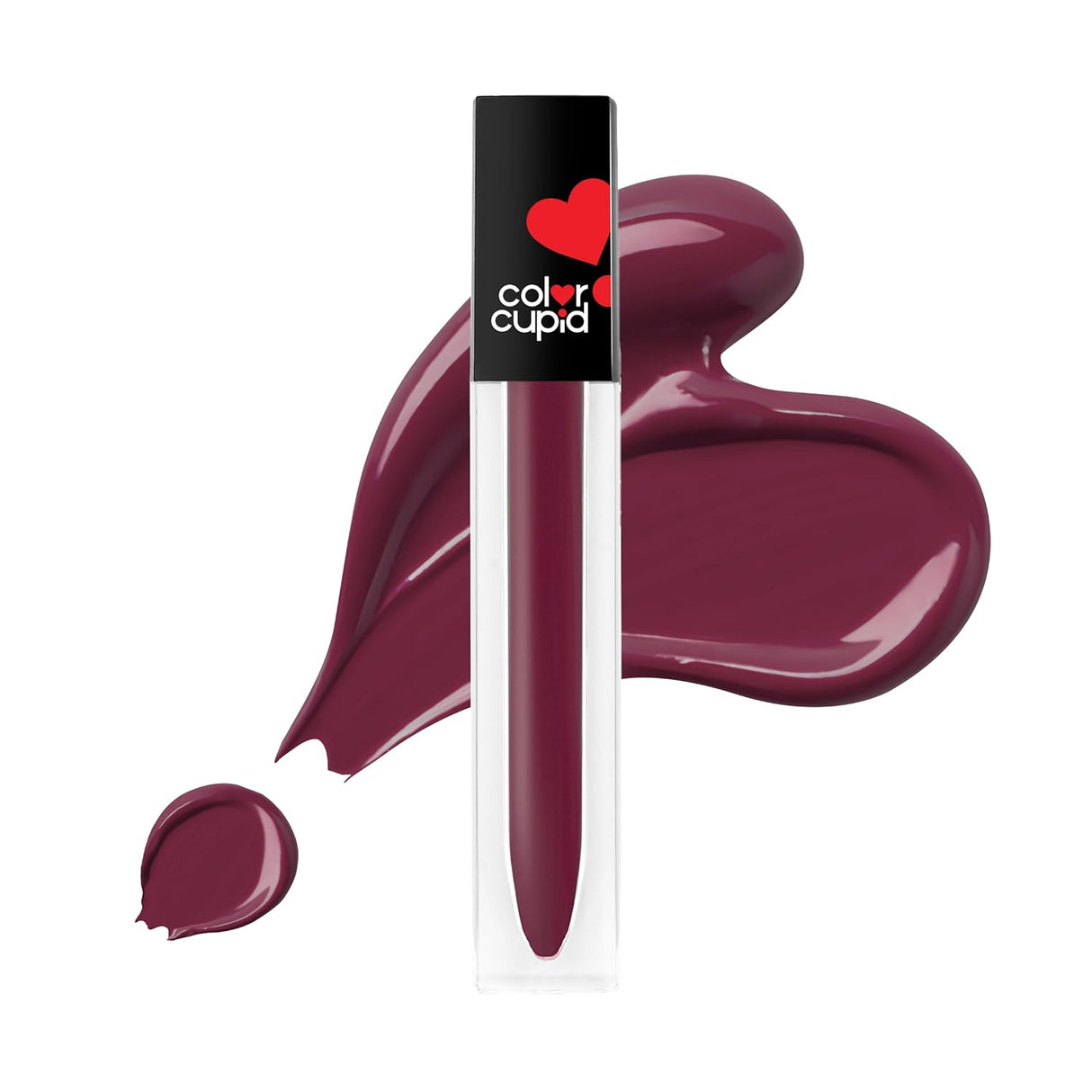 Color Cupid Matte Intense Color 18 - Hour Stay Liquid Lipstick | Infused with Hyaluronic Acid & Ceramide | Transfer Proof & Kiss Proof| Forever Love - Sweetheart Mocha | 1.5 ml - Vamzn#